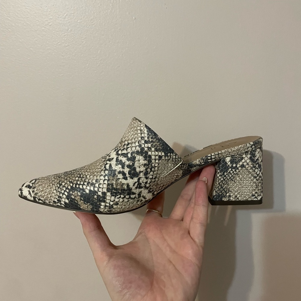Call it Spring Snake Print Mules - Picture 3 of 4